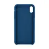 Силиконовый чехол для iPhone Xs Max (6.5), цвет ocean blue миниатюра 1