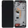Дисплей для Motorola XT2125/ XT2125-4 Moto G100, с тачскрином и рамкой, черный миниатюра 1