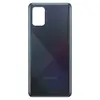 Задня кришка Samsung A715F Galaxy A71 2020, колір чорний мініатюра 1