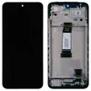 Дисплей для Xiaomi Redmi 12/ Redmi 12 5G/ Poco M6 Pro 5G, с тачскрином и рамкой в сборе, цвет черный, оригинал миниатюра 1