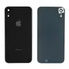 Задня кришка для iPhone XR, колір чорний, зі склом камери мініатюра 1