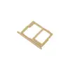 Держатель сим карты и карты памяти для Samsung A310F Galaxy A3 (2016)/A510F/A600F/A605F, цвет золотой миниатюра 1