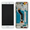 Дисплей для Huawei P8 Lite (2017), Honor 8 Lite, Nova Lite (2016), GR3 (2017), P9 Lite (2017) з тачскрином та рамкою в зборі, колір білий, оригінал мініатюра 1