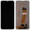Дисплей для Samsung A037 Galaxy A03s 2021 (GH82-20118B) 160,5мм, з тачскріном, чорний, сервісний оригінал мініатюра 1