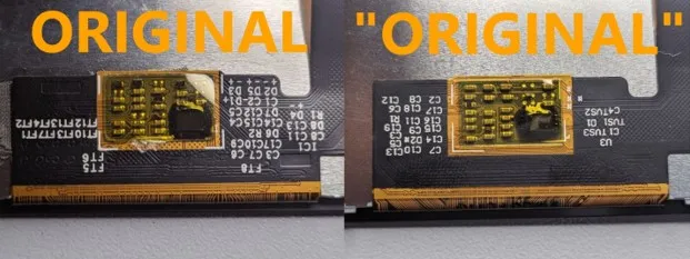 Что не так с оригинальными дисплеями для Samsung?