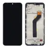 Дисплей для Tecno Spark 6 GO (KE5), с тачскрином и рамкой, черный, оригинал Китай миниатюра 1