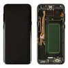 Дисплей для Samsung G955 Galaxy S8 з тачскрином і рамкою в зборі, колір чорний, оригінал Change Glass мініатюра 1