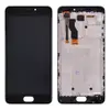 Дисплей для Meizu M5 Note з тачскрином та рамкою в зборі, колір чорний, уцінка мініатюра 1