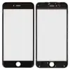 Скло iPhone 6S Plus, колір чорний, з рамкою мініатюра 1
