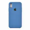 Силіконовий чохол для iPhone X, Xs (5.8), колір dark denime мініатюра 1