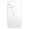 Задняя крышка для iPhone 12 Pro Max, цвет серебро, с большим отверстием под камеру миниатюра 1
