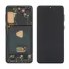 Дисплей для Samsung G996B Galaxy S21 Plus, з тачскріном і рамкою в зборі, колір чорний, OLED мініатюра 1
