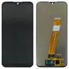 Дисплей для Samsung A015F / DS Galaxy A01 2020 з тачскрином у зборі, колір чорний, сервісний оригінал, вузький конектор мініатюра 1