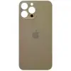 Задняя крышка для iPhone 13 Pro Max, цвет золотой, с большим отверстием под камеру миниатюра 1