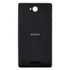 Задня кришка Sony Xperia C C2305, колір чорний, уцінка мініатюра 1