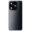 Задня кришка для Tecno Spark 10C (KI5k), зі склом камери, колір чорний мініатюра 1