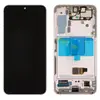 Дисплей для Samsung S901F Galaxy S22 2022 (GH82-27520F), з тачскріном і рамкою в зборі, колір фіолетовий, сервісний оригінал мініатюра 1
