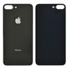 Задня кришка для iPhone 8 Plus, колір space grey, з великим отвором під камеру мініатюра 1