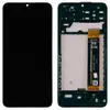 Дисплей для Samsung A135F Galaxy A13/M135F Galaxy M13, з тачскріном і рамкою, чорний, IPS (TFT), уцінка мініатюра 1