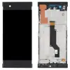 Дисплей Sony G3112, G3116, G3121, G3125 з тачскріном і рамкою, чорний мініатюра 1