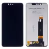 Дисплей для Nokia 5.1 Plus, X5 2018 TA-1109/TA-1112 с тачскрином, черный, оригинал миниатюра 1