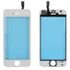 Тачскрін (сенсор) iPhone 5S, китай,  колір білий, з рамкою