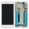 Дисплей для Xiaomi Redmi 3, 3S, 3X, 3 Pro з тачскрином та рамкою в зборі, колір білий, оригінал із заміненим склом мініатюра 1