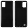 Задня кришка для Samsung A025 Galaxy A02s, колір чорний мініатюра 1