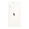 Задня кришка для iPhone 13 Mini, колір білий, з великим отвором під камеру мініатюра 1