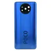 Задня кришка для Xiaomi Poco X3/ X3 NFC 64 MP, зі склом камери, колір синій мініатюра 1