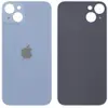 Задняя крышка для iPhone 14 Plus, цвет синий, с большим отверстием под камеру миниатюра 1