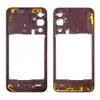 Рамка (средняя часть корпуса) для Samsung A245 Galaxy A24 2023, цвет красный миниатюра 1