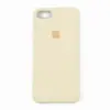 Силіконовий чохол для iPhone 7, iPhone 8 (4.7), оригінал, колір ivory мініатюра 1