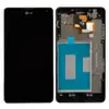 Дисплей LG Optimus G E971, E976 з тачскрином у зборі, колір чорний, у рамці мініатюра 1