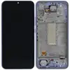 Дисплей для Samsung A346 Galaxy A34 2023 (GH82-31200D), з тачскріном і рамкою в зборі, колір фіолетовий, сервісний оригінал мініатюра 1