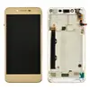 Дисплей для Lenovo A6020 Vibe K5 Plus, Lemon 3 (A6020a46) з тачскрином та рамкою в зборі, колір золотий, оригінал мініатюра 1