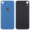 Задня кришка для iPhone XR, колір синій, з великим отвором під камеру мініатюра 1