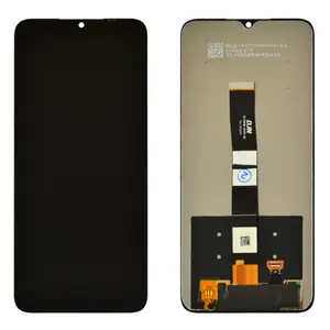 Дисплей для Xiaomi Redmi 9A, Redmi 9C, Redmi 10A, Poco C3, с тачскрином в сборе, китай, цвет черный, без рамки