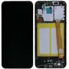 Дисплей для Samsung A202 Galaxy A20e з тачскріном і рамкою в зборі, колір чорний, IPS(TFT) мініатюра 1