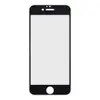 Захисне скло 6D для iPhone 6, 6S, колір чорний мініатюра 1