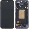 Дисплей для Samsung Galaxy A55 (A556) 2024 (GH82-34308A), з тачскріном і рамкою в зборі, колір navy, сервісний оригінал мініатюра 1
