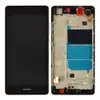 Дисплей для Huawei P8 Lite (ALE L21, L20, L22) з тачскрином та рамкою в зборі, колір чорний мініатюра 1