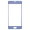 Скло корпусу для Samsung J330 Galaxy J3 2017 + OCA, колір синій мініатюра 1