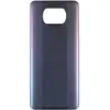 Задняя крышка для Xiaomi Poco X3 Pro, цвет серый (Phantom Black), уценка миниатюра 1
