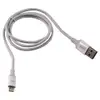 Кабель Lightning для iPhone, Aspor A129 5A, 1м, цвет белый миниатюра 1