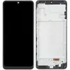 Дисплей для Samsung M225 Galaxy M22, з тачскріном і рамкою в зборі, колір чорний, OLED small LCD мініатюра 1