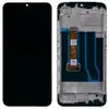 Дисплей для Oppo A16 (CPH2269), з тачскріном і рамкою в зборі, колір чорний мініатюра 1