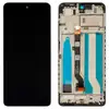 Дисплей для Tecno Spark 10 Pro (KI7), з тачскріном і рамкою в зборі, колір чорний мініатюра 1