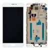 Дисплей для Meizu M3 Note (M681h) з тачскрином та рамкою в зборі, колір білий, Orig PRC мініатюра 1