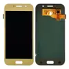 Дисплей для Samsung A520F/DS Galaxy A5 (2017) з тачскріном в зборі, колір золотий, OLED мініатюра 1